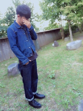 坂詰剛士さん（メンズ・174cm）の秋コーディネート