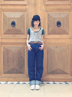 中川遥さんのコーディネート