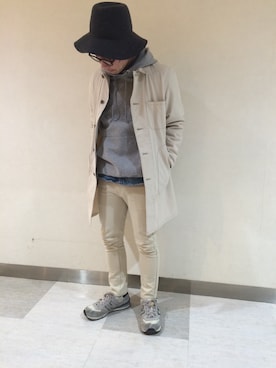 「アイテム（その他アウター）」を使った、ララさん（メンズ・165cm・20代）の冬コーディネート