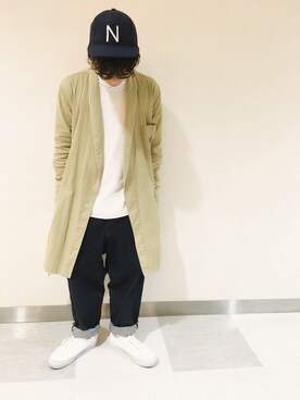 「アイテム（その他アウター）」を使った、ララさん（メンズ・165cm・20代）の秋コーディネート