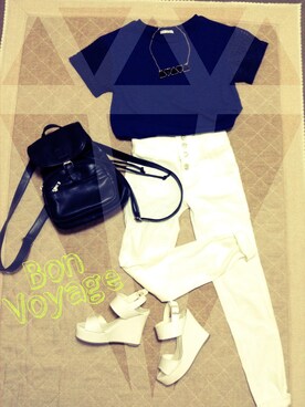 もえさん（レディース・163cm）の夏コーディネート