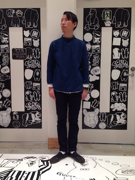 テンチョウ関根さん(メンズ・173cm)の冬コーディネート