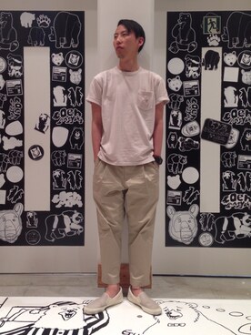 テンチョウ関根さん(メンズ・173cm)の春コーディネート