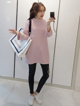 「ブレスレット」｜「アイテム（ワンピース/ドレス）」を使った、Miamasvinさん（レディース・161cm）の冬コーディネート