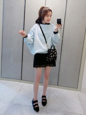 「ポシェット」｜Miamasvinさん（レディース・161cm）の春コーディネート