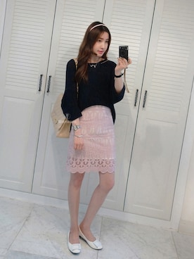 「オルチャンファッション」｜Miamasvinさん（レディース・161cm）の春コーディネート