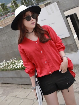 「夏アイテム」｜Miamasvinさん（レディース・161cm）の春コーディネート