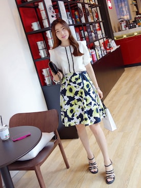 「夏アイテム」｜Miamasvinさん（レディース・161cm）の夏コーディネート