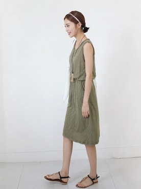 「海外セレブ風」｜Miamasvinさん（レディース・161cm）の夏コーディネート