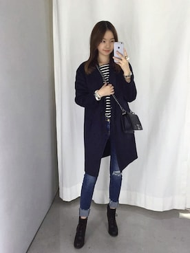 「 ブーツ」｜Miamasvinさん（レディース・161cm）の秋コーディネート