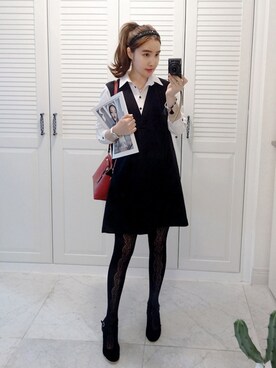 「 ショルダーバッグ」｜Miamasvinさん（レディース・161cm）の秋コーディネート