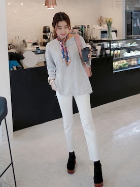 「 春」｜Miamasvinさん（レディース・161cm）の春コーディネート