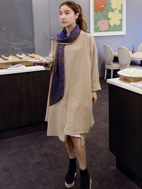 「 カジュアルコーデ」｜Miamasvinさん（レディース・161cm）の春コーディネート