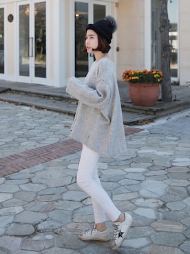 Miamasvinさん（レディース・161cm）の秋コーディネート