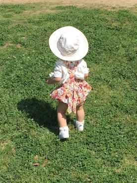 「Familiar （ファミリア）のアイテム（帽子）」を使った、♡ayu.smile♡さん（レディース・171cm）の秋コーディネート