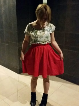 茶みこさん（レディース・165cm）の夏コーディネート