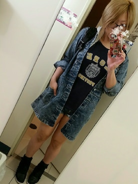 茶みこさん（レディース・165cm）の夏コーディネート