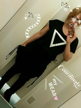 茶みこさん（レディース・165cm）の夏コーディネート