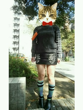 茶みこさん（レディース・165cm）の秋コーディネート