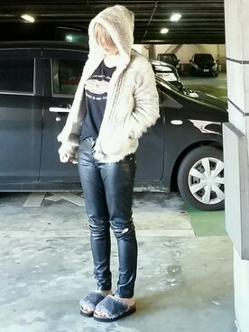 茶みこさん（レディース・165cm）の秋コーディネート