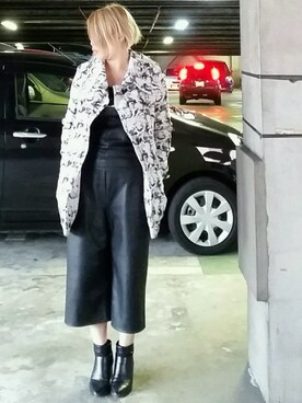 茶みこさん（レディース・165cm）の秋コーディネート