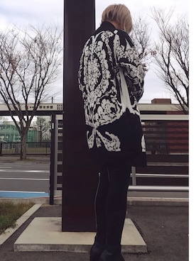 茶みこさん（レディース・165cm）の冬コーディネート