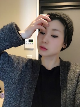 「BAYFLOW（ベイフロー）のアイテム（ピーコート）」を使った、nazonazoさん（レディース・163cm）の春コーディネート