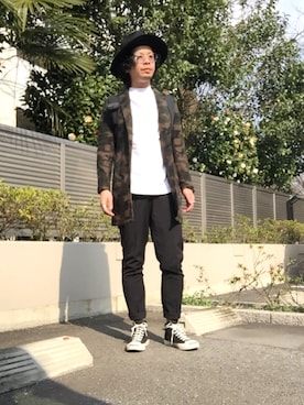 「Murder License（マーダーライセンス）のアイテム（ジャケット/アウター）」を使った、Yasuyoshiii!!!さん（メンズ・174cm）の春コーディネート