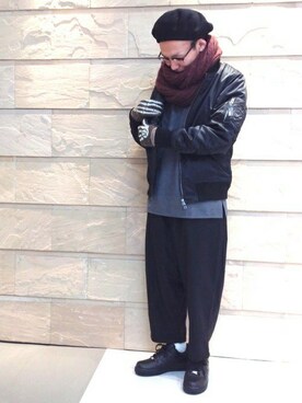 冬小物 のメンズ人気ファッションコーディネート Wear