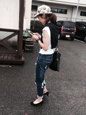 mi0808さん（レディース・162cm）の夏コーディネート