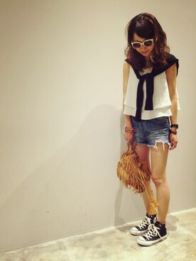 mi0808さん（レディース・163cm）の夏コーディネート