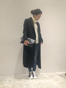 mi0808さん（レディース・163cm）の冬コーディネート