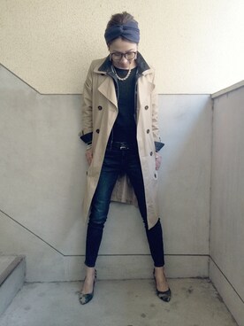 mi0808さん(レディース・163cm)の冬コーディネート