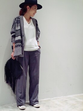 「CONVERSE（コンバース）のCONVERSE コンバース ジャック パーセル / JACK PURCEL（スニーカー）」を使った、mi0808さん（レディース・163cm）の秋コーディネート