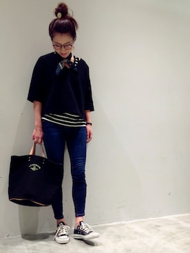 mi0808さん（レディース・163cm）の春コーディネート