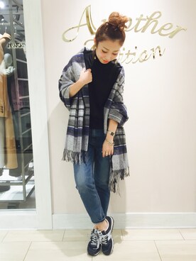 MIYAMAEさん(レディース・156cm)の秋コーディネート