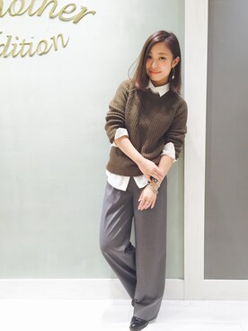 MIYAMAEさん(レディース・156cm)の秋コーディネート