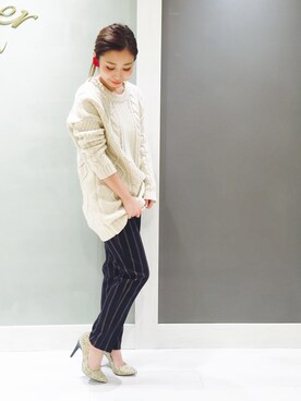 MIYAMAEさん（レディース・156cm）の秋コーディネート