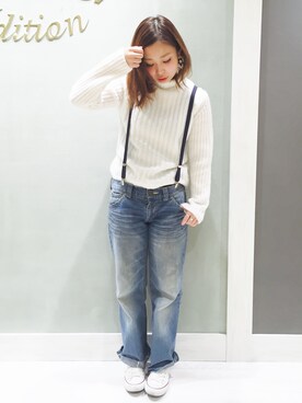 MIYAMAEさん（レディース・156cm）の冬コーディネート