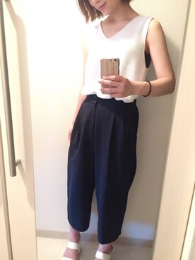 mkさん（レディース・163cm）の夏コーディネート