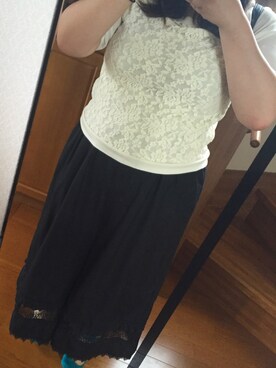 「axes femme（アクシーズファム）のアイテム（ローファー）」を使った、侑良-ゆら-さん（レディース・152cm）の秋コーディネート