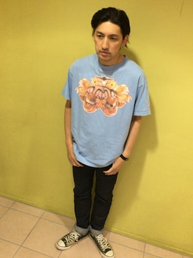 「COREFIGHTER（コアファイター）のアイテム（アクセサリー）」を使った、yo-1さん（メンズ・176cm）の夏コーディネート