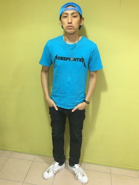 「COREFIGHTER（コアファイター）のアイテム（アクセサリー）」を使った、yo-1さん（メンズ・176cm）の秋コーディネート