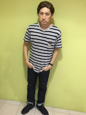 「BELAFONTE（ベラフォンテ）のアイテム」を使った、yo-1さん（メンズ・176cm）の秋コーディネート