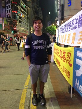 「The Herschel Supply Co. Brand（ハーシェルサプライ）のアイテム」を使った、George Yauさん（メンズ・168cm）の秋コーディネート
