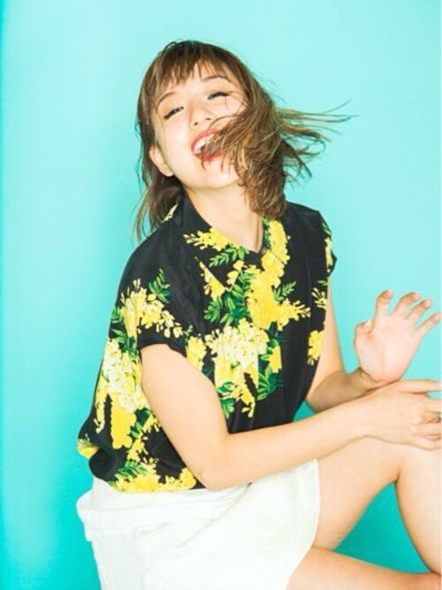 伊藤千晃 Equipmentのシャツ ブラウスを使ったコーディネート Wear