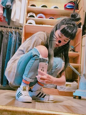 「Provocateur /// 煽動者（プログォケイター）のアイテム」を使った、C.yさん（レディース・168cm）の夏コーディネート