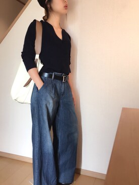 yuuuuk☺︎さん（レディース・160cm）の秋コーディネート