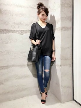 JEANASIS 静岡パルコ店STAFFさん（レディース・162cm）の夏コーディネート