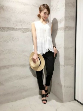 JEANASIS 静岡パルコ店STAFFさん（レディース・162cm）の夏コーディネート